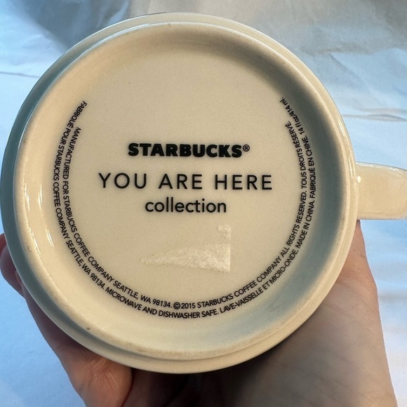 ⭐️Starbucks⭐️ You Are Here 2015 Maryland Coffe Mug 14 OZ Like New - Picture 8 of 9